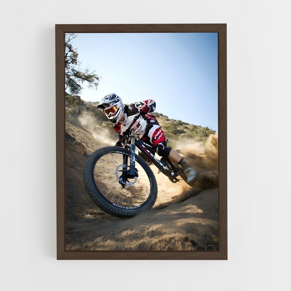 Poster Montée Sauvage – affiche Cyclisme (vue 5)